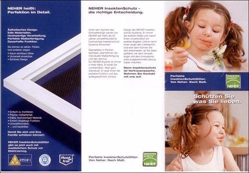 Prospekt der Firma Neher